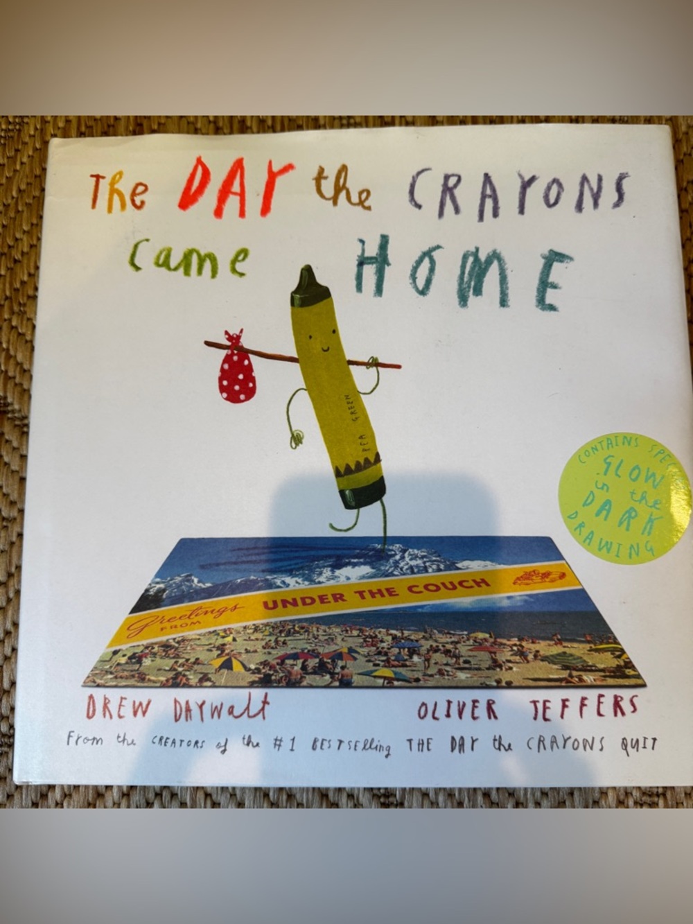 📚✏️ The Day the Crayon Came Home - Kids Hardcover Book